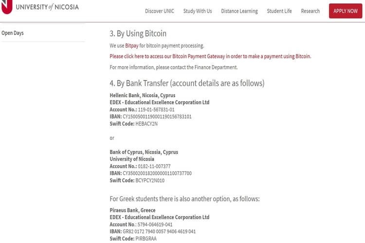 Payment for education with bitcoins Payment for education with bitcoins